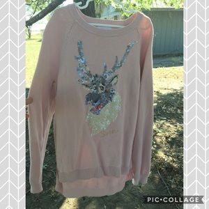 Gap kids Disney Sven sequin sweater XXL 14/16